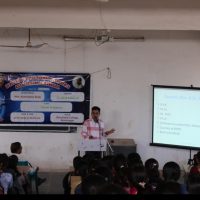 A lecture by Alumnus Prof. B. R. Sankpal, Head, Department of Physics, VNIT, Nagpur on ‘Career in Science’