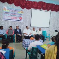 Dhanvantari Medical College, Nipani, and Zoology Department of Devchand College Arjunnagar, in collaboration organized one day ECG conference and workshop