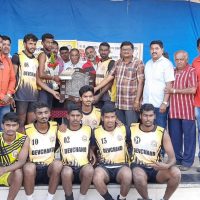 Shivaji University Interzonal Volleyball Competition Winner Team…